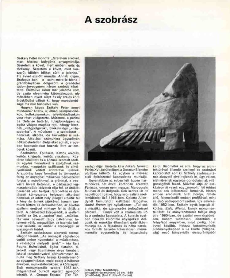 Muveszet 10-1983, pierre Cabanne a