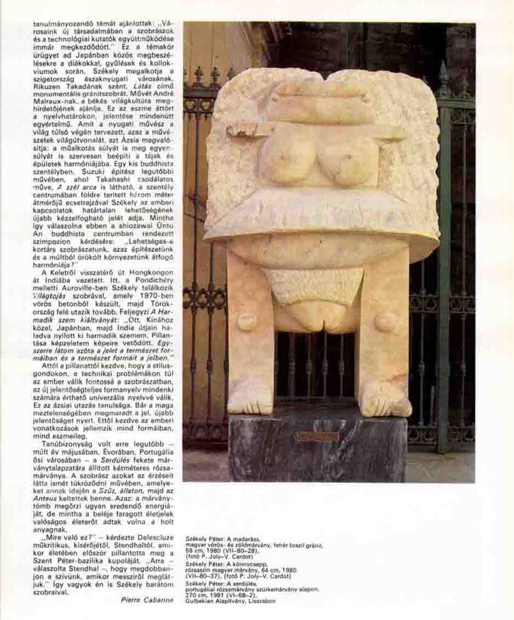 Muveszet 10-1983, pierre Cabanne c