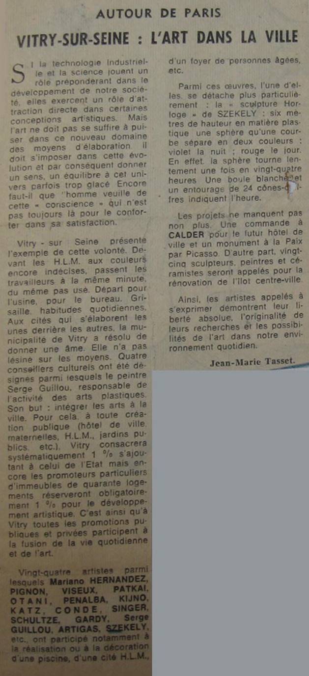 le Figaro 22-12-72 & laisser le gratuit