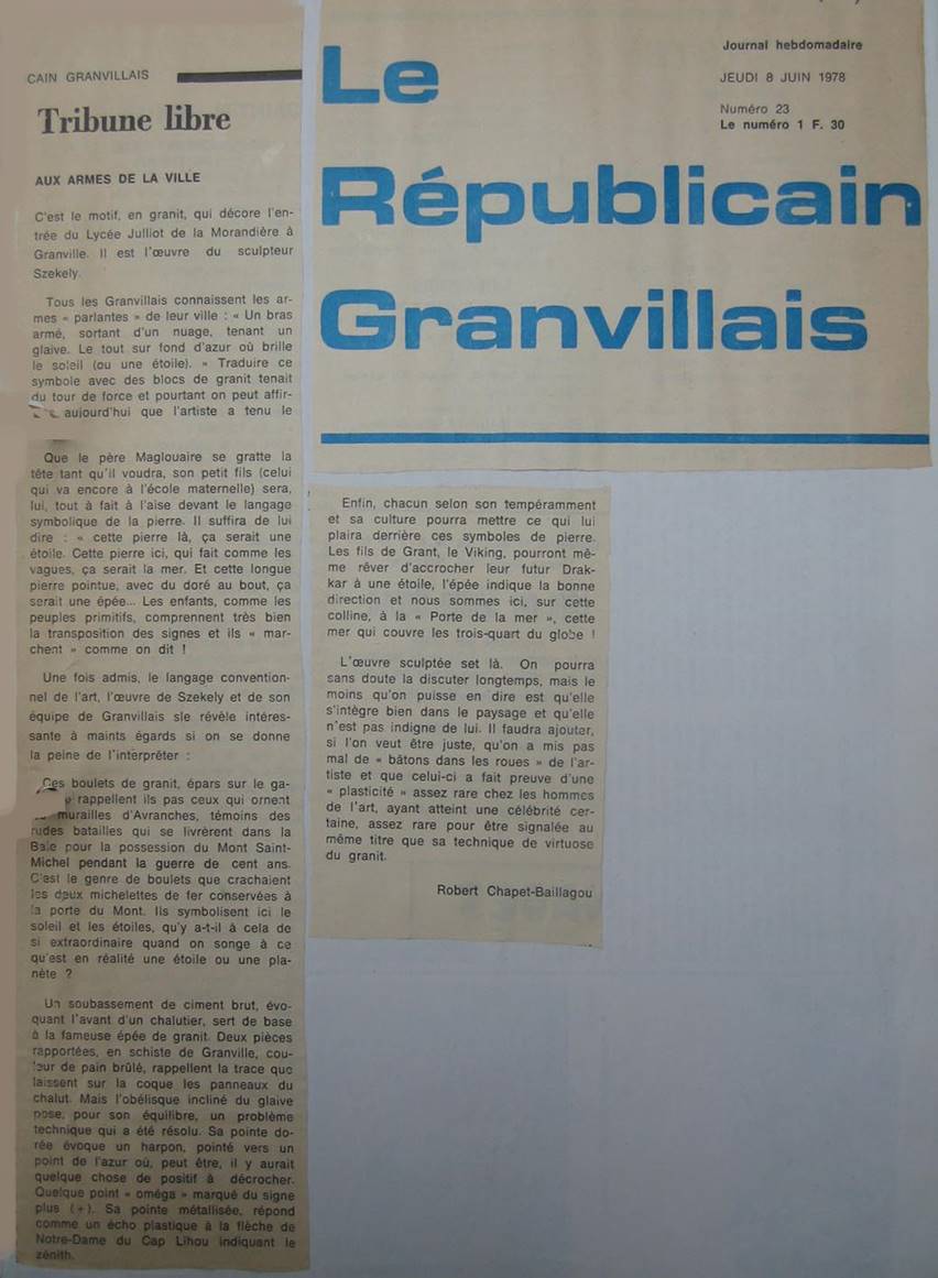 Le R�publicain Granvillais 8-6-1978