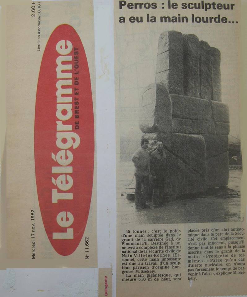 Le T�l�gramme de Brest 17-11-1982