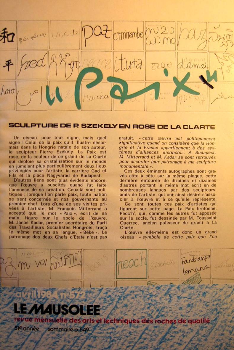 La Paix le Mausol�e 1