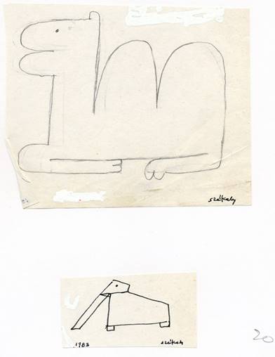 1983-20 chameau, �l�phant