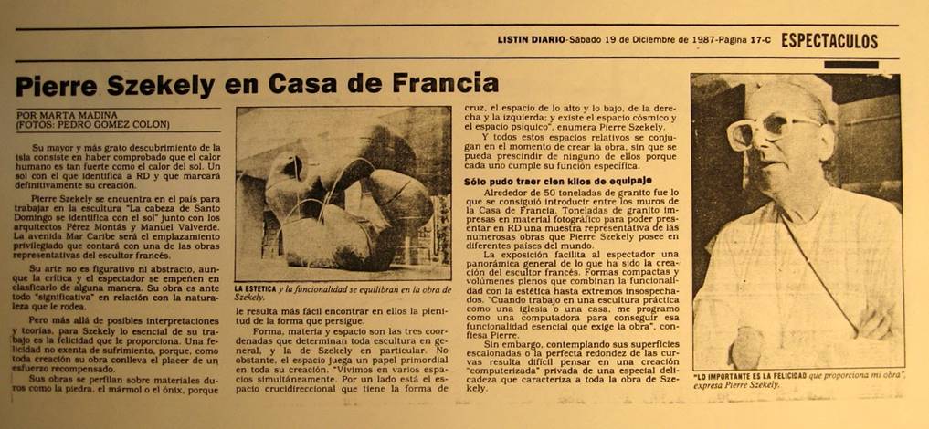 Listin Diario 19 d�cembre 1987