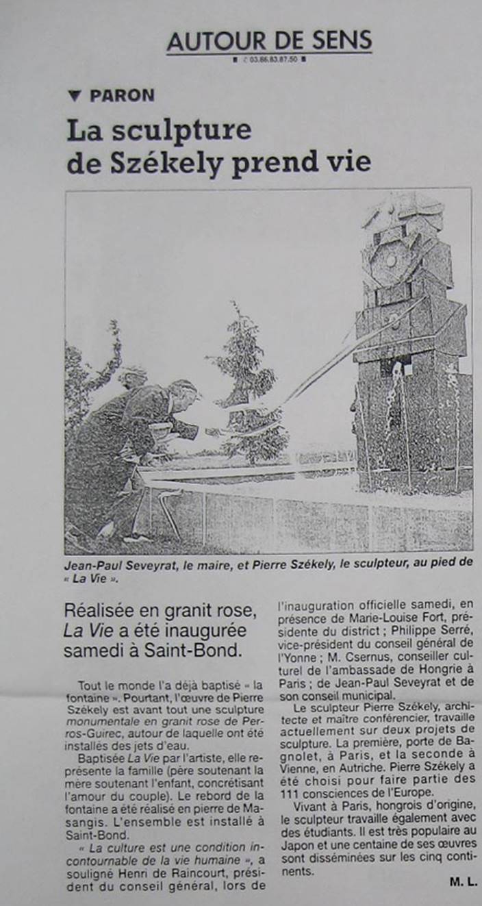 L'Yonne R�publicaine juin 1999